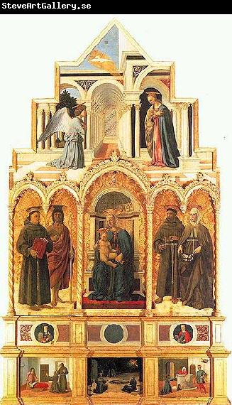 Piero della Francesca Polyptych of Perugia